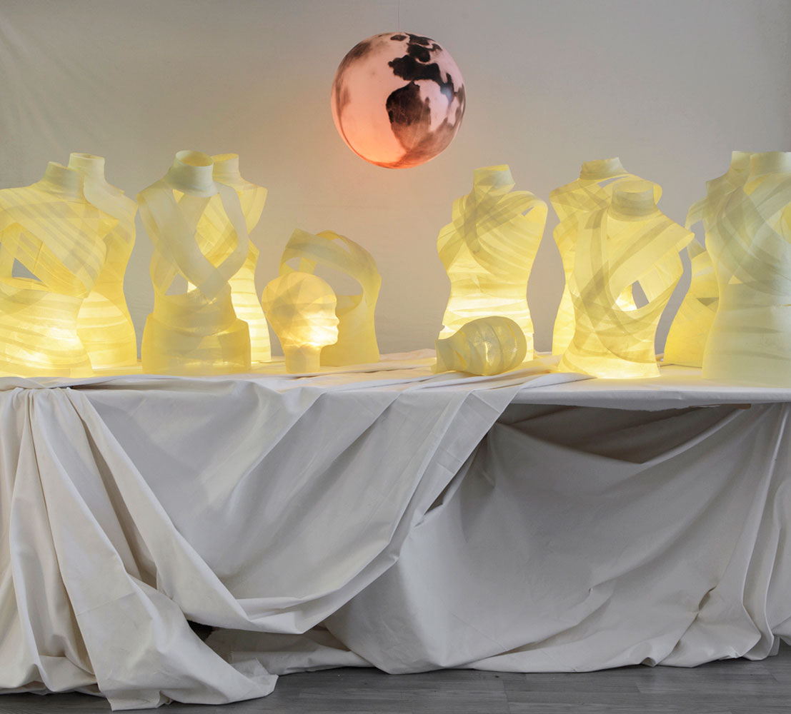 La cène. Les Venusiennes. 300cm